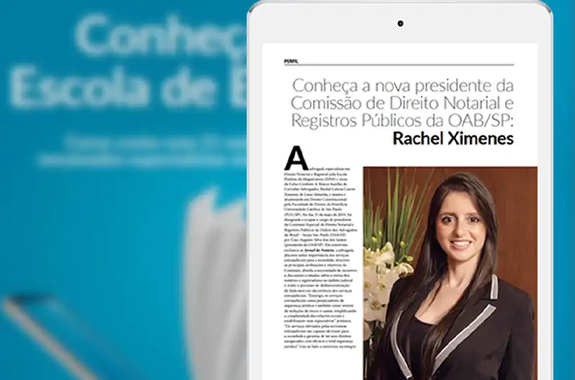 Sócia do CM Advogados é tema da seção perfil do Jornal do Notário
